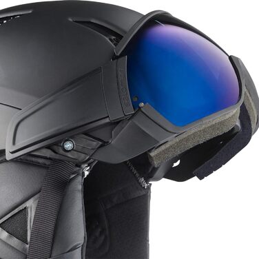 Шолом для лиж та сноуборду Salomon Driver S, чоловічий, максимальний комфорт та захист, чорний