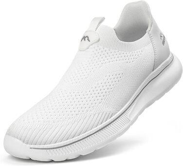 Чоловічі кросівки без шнурівків Slip-on, сітка, дихаючі, легкі, для бігу та спорту, комфортні, повсякденні, Outdoor, для джогінгу (43 EU, 1645 Комплект Жінок)