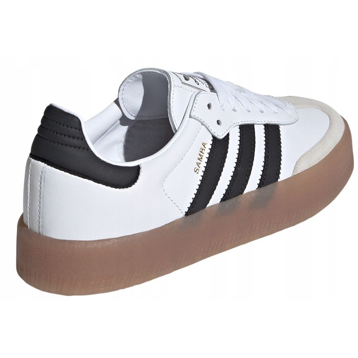 Жіночі кросівки adidas Sambae JI1349 білі, шкіряні, 38 2/3