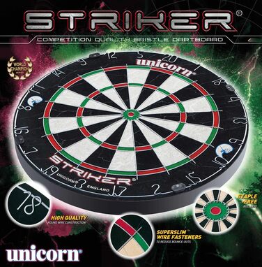 Дартс Unicorn Einhorn Stürmer для турнірів, професійна дартс-дошка