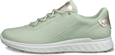 Жіночі гольф-туфлі ECCO S Casual Lace Waterproof White (35.5/36 EU, Matcha Gold Metallic)