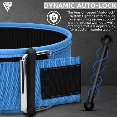 П/я пояс для важкої атлетики RDX 4