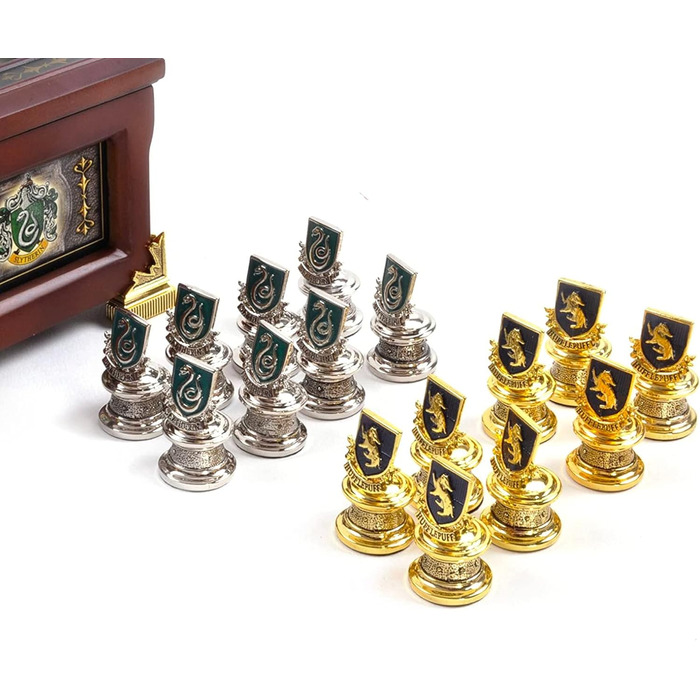 Шахи Квідич сріблясто-золотисті The Noble Collection — подарунковий набір фанатам Гаррі Поттера
