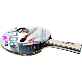 Настільна ракетка Butterfly Timo Boll Silver, ITTF, чорна-срібна