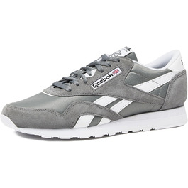 Чоловічі кросівки Reebok Classic Nylon 44 EU, сірий та білий кольори