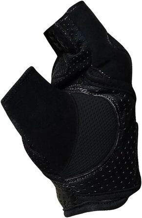 Рукавички для важкої атлетики Meiter Fit Grip з Amara-шкірою (Чорний, XS)