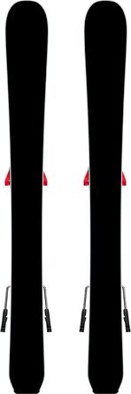 Дитячі гірські лижі ATOMIC REDSTER J2 80 см + кріплення C 5 GW 23/24, червоні, карвінгові