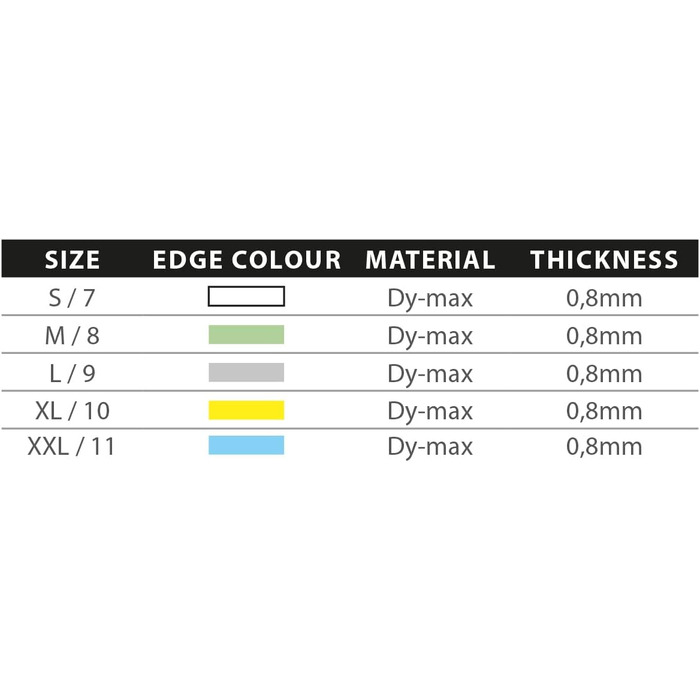 Рукавички SALVIMAR Dynema XL Зелені