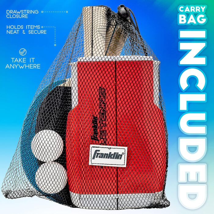 Набір для настільного тенісу Franklin Sports Table Tennis to Go - стіл, сітка, ракетки, м'ячики (2 гравці)