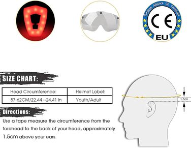 Велосипедний шолом Shinmax з USB-ліхтарем, знімним візором, магнітним кріпленням, легкий, міський, для MTB, чоловіків та жінок, регульований, 57-62 см, чорний-зелений