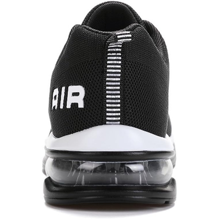 Кросівки для чоловіків та жінок. Легкі спортивні кросівки для бігу та ходьби. Розмір 44 EU. Білий та чорний колір.