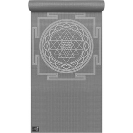 Килимок для йоги Yogistar Yogimat Basic Sri Yantra графітовий
