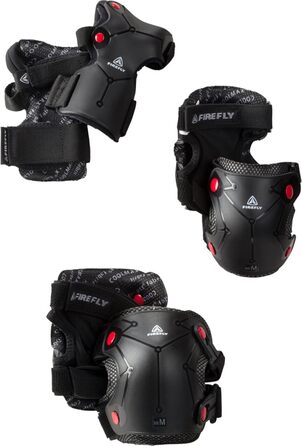 Захисний комплект FIREFLY Proline L чорний/червоний для спорту