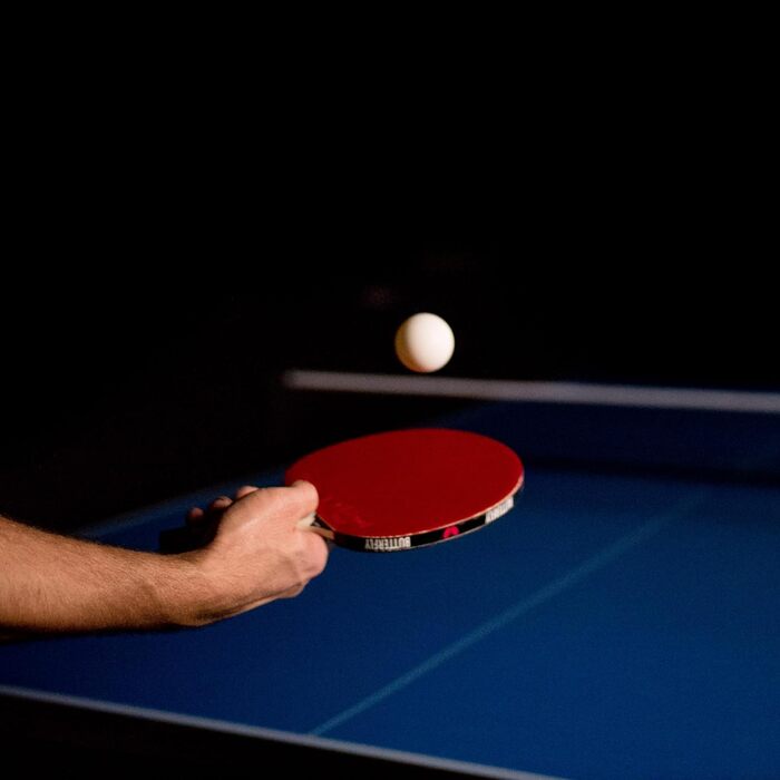 Настільна ракетка Butterfly Timo Boll Bronze для амбітних гравців, ITTF сертифікований наклад Addoy, увігнута ручка, дерев'яний колір