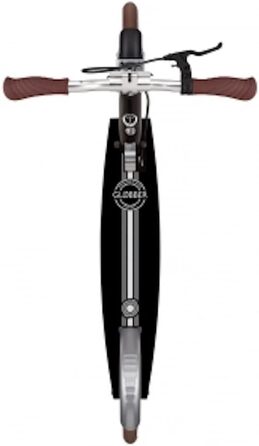 Самокат GLOBBER NL 205 Deluxe, 205 мм, ABEC 7, ручне гальмо, регульований, амортизація, складаний, чорний