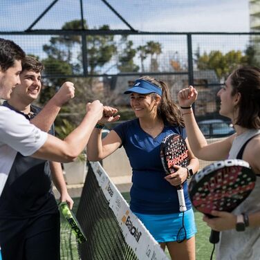 Падельна ракетка Babolat, універсальна, жовта-чорна-біла-зелена