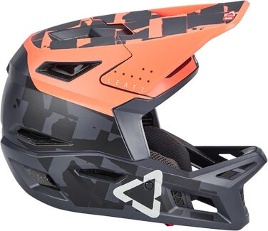 Велошолом Leatt MTB Gravity 4.0, кораловий, розмір L (59-60 см)