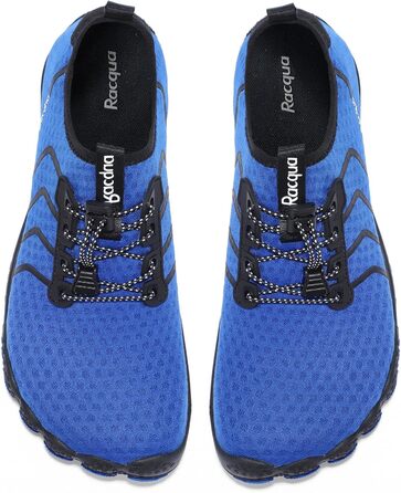 Чоловічі та жіночі водяні шльопанці з сітчастої тканини, barefoot, 45 EU, Wz111 Blue