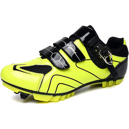 Велосипедні черевики Mountain для чоловіків та жінок, MTB, SPD, Mountainbike, з пряжкою, 39 EU, зелені