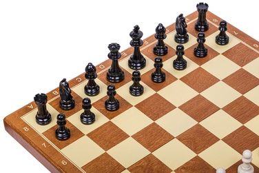 OUTLET — Шахи дерев'яні ТУРНІРНІ №6 Basic — 52 x 52 см