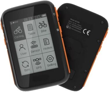 Велокомп’ютер smartLAB bike1 з GPS, ANT+ та Bluetooth, 2,4'' LCD, одометр для велосипеда