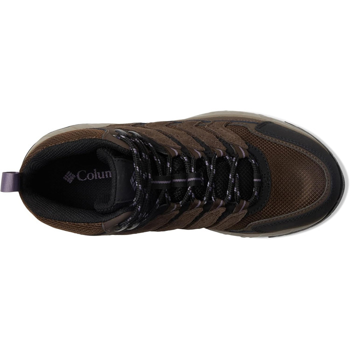 Туфлі для хайкінгу Columbia Strata Trail Mid Waterproof жіночі, 41 EU, Cordovan Granit Purple