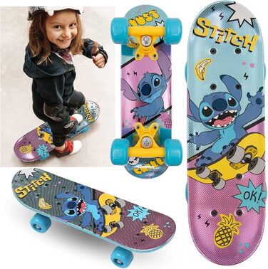 Скейтборд Paw Patrol Chase дерев'яний для хлопчиків 61 см, нековзке покриття 20-50 кг