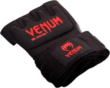 Захист для кулаків Venum для дорослих (Чорний/Червоний)
