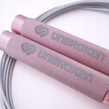 Професійний скакалка для спортсменів Unbroken Speed Rope SR-U1+ Рожева