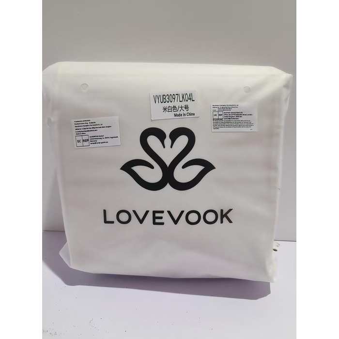 LOVEVOOK спортивна дорожня сумка 50L, водонепроникна тренувальна сумка з відділенням для взуття, косметичкою та вологим відділенням, ручна поклажа для подорожей і спорту, бежева