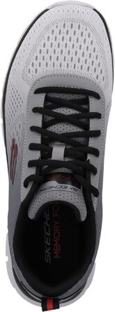Чоловічі кросівки Skechers Max Cushioning Arch Fit (40 EU, сіро-чорні) — анатомічна підтримка та амортизація