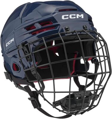 Дитячий хокейний шолом CCM Tacks 70 Combo, темно-синій