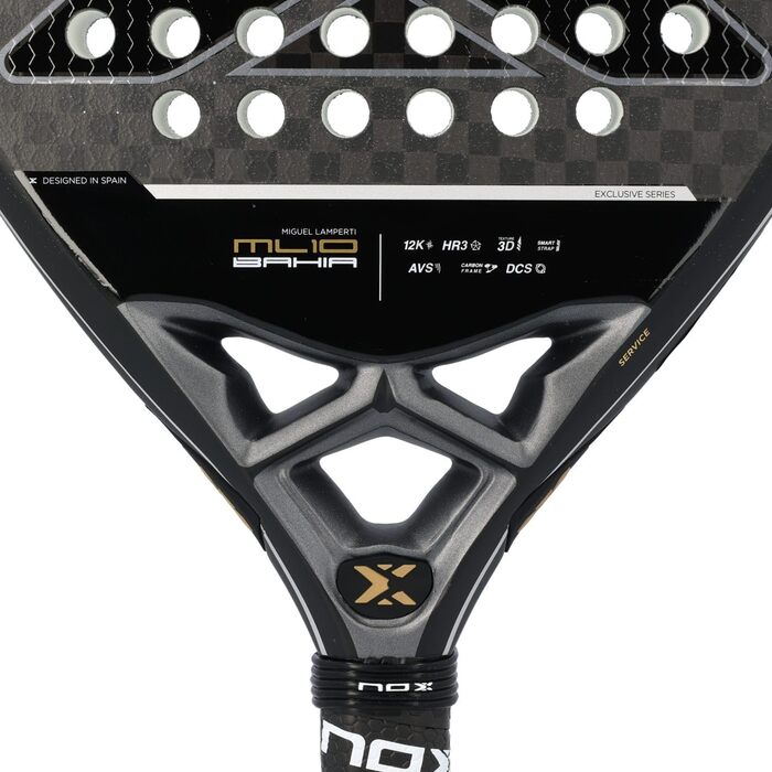 NOX Miguel Lamperti ML10 Bahia: Плече для падел-тенісу з карбону 12K, EVA HR3, для досвідчених гравців