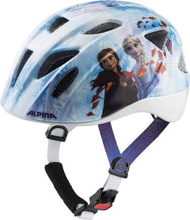 ALPINA XIMO – легкий та міцний дитячий велосипедний шолом з LED-підсвіткою, ударостійкий, безпечний