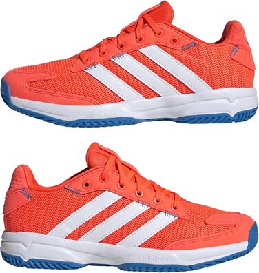 Дитячі закриті кросівки adidas Stabil Junior Indoor 39 1/3 EU, білий