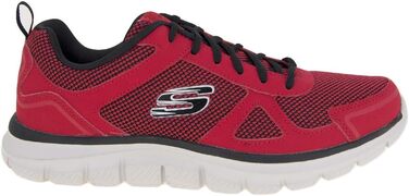 Чоловічі кросівки Skechers Track Scloric, червоні, шкіра та сітка