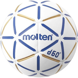 Гандбольний м'яч Molten D60 без смоли, IHF, для залу, PU, вологостійкий, латексна камера