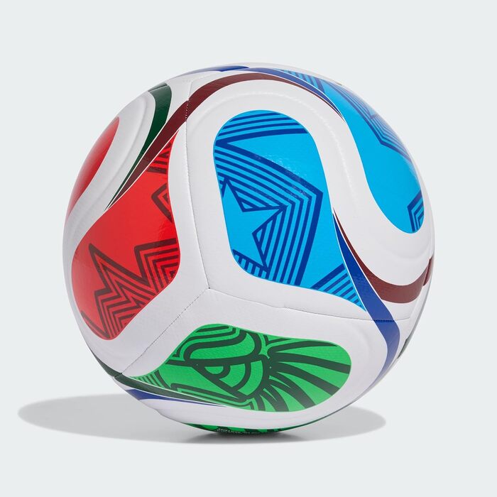Тренувальний м'яч adidas Trionda FIFA World Cup 26™ (білий/royal blue/solar blue/power red)