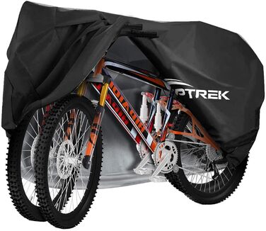 Чохол для велосипедів Toptrek на 2 велосипеди, водонепроникний, 210T Oxford, 210 x 110 x 95 см