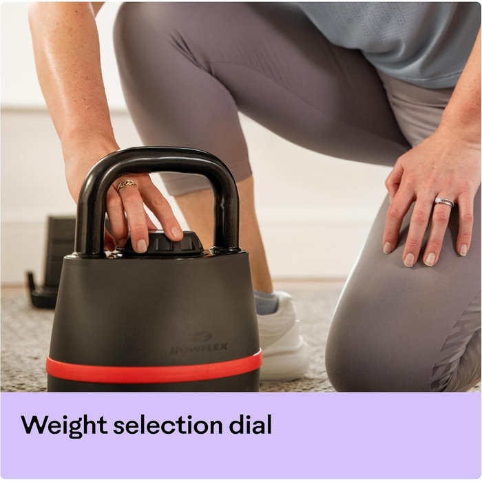 Регульована гантель Bowflex SelectTech, гиря 3.5-18 кг, система змінної ваги