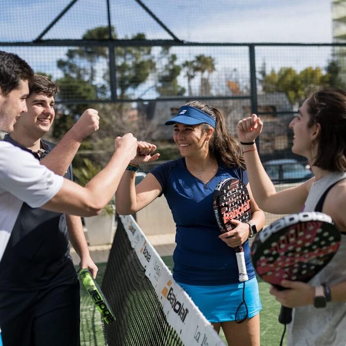 Падельна ракетка Babolat, універсальна, жовта-чорна-біла-зелена