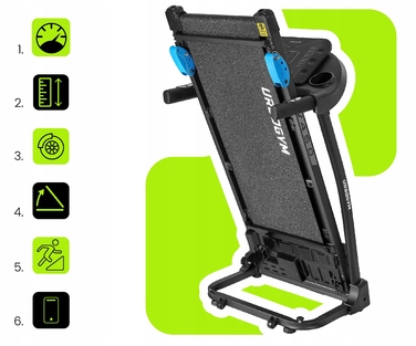 Електрична бігова доріжка Urbogym V450 (до 120 кг)