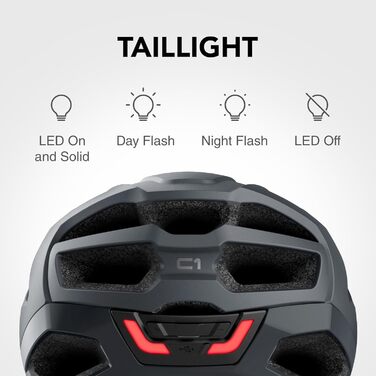 Смарт-шолом Sena C1 з Bluetooth, інтегрованою гарнітурою для музики, GPS та дзвінків, матовий сірий, розмір L