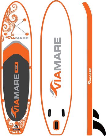 Надувна SUP-дошка VIAMARE 330 S Octopus, помаранчева, комплект