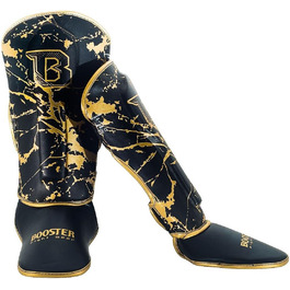 Дитячі захисні щитки для гомілки Booster Gold-Marble для MMA та Муай Тай