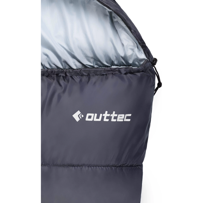 Спальний мішок кокон Outtec Mummy демісезон синій