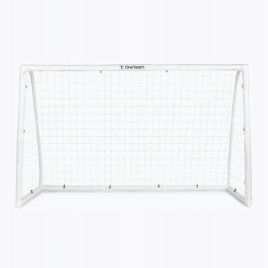 Стаціонарні футбольні ворота OneTeam PVC 244 x 150 x 90 см