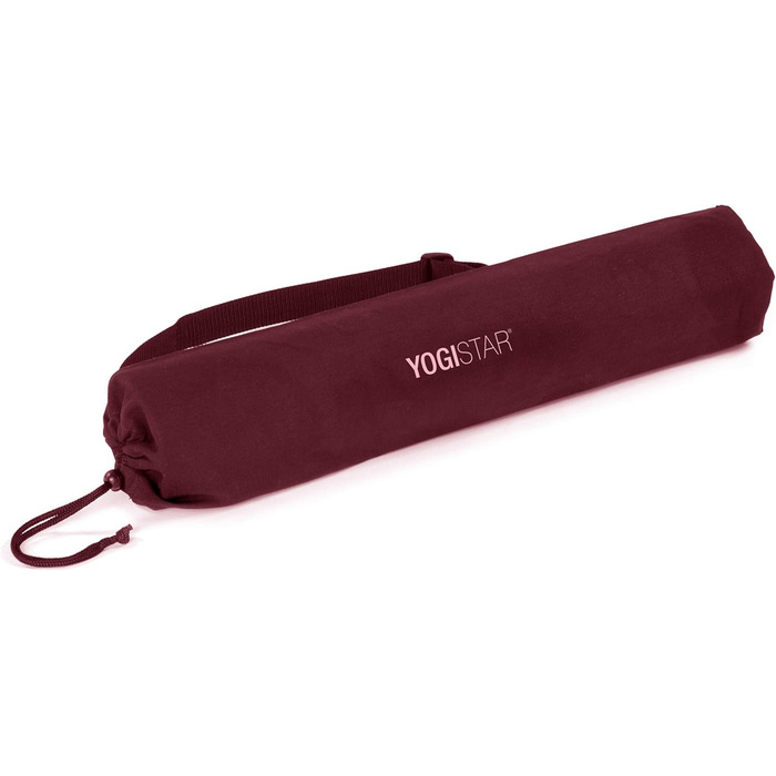 Сумка для йоги Yogistar Yogibag Basic, бавовна, 65 см, бордова