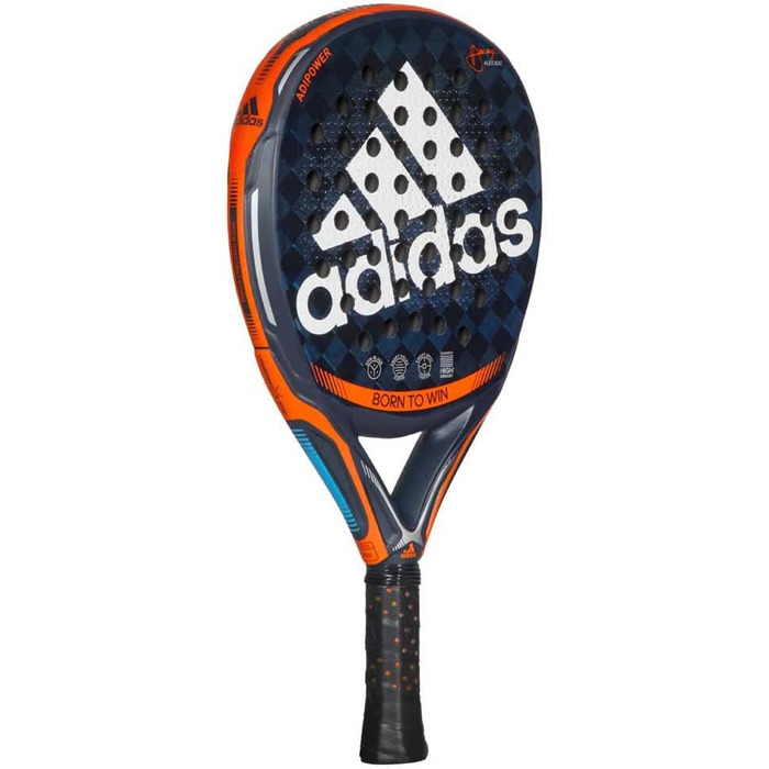 Ракетка для паделу Adidas Adipower Ctrl 3.1, синьо-помаранчева, універсальна, для дорослих