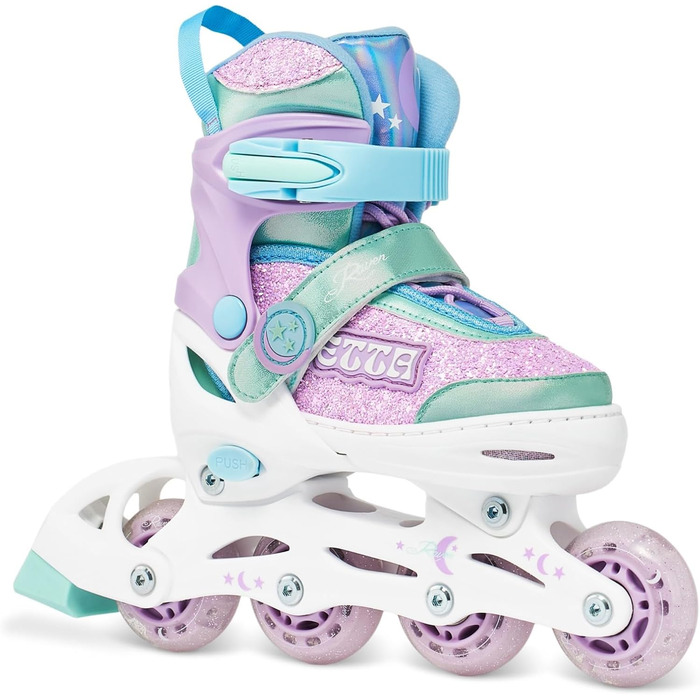 Інлайнери дитячі RAVEN Etta Violet з LED підсвіткою, регульовані (30-33 розмір)